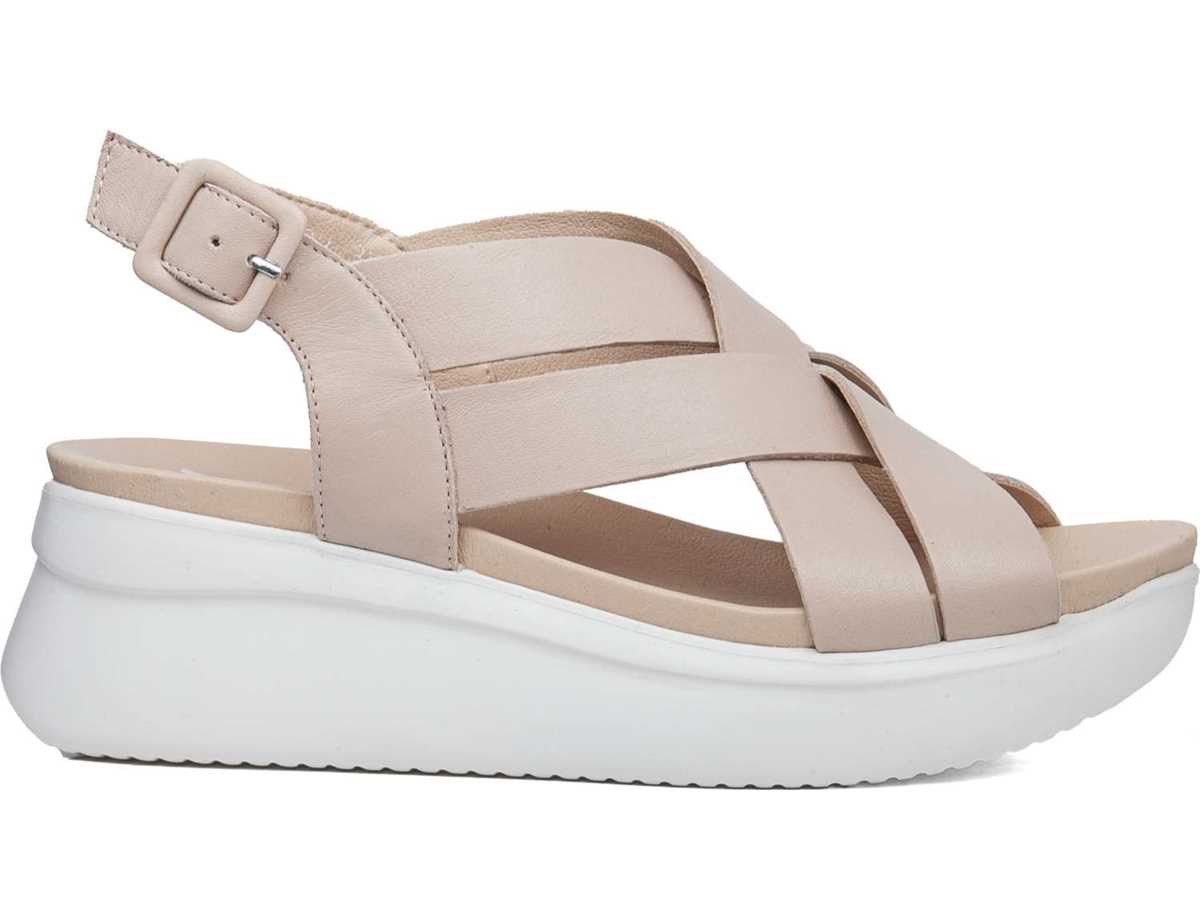 Callaghan 29902 Llana Platform Sandalet Kadın Pembe | NAP9878CL