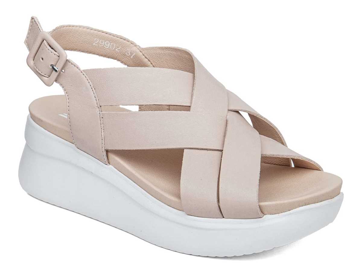 Callaghan 29902 Llana Platform Sandalet Kadın Pembe | NAP9878CL