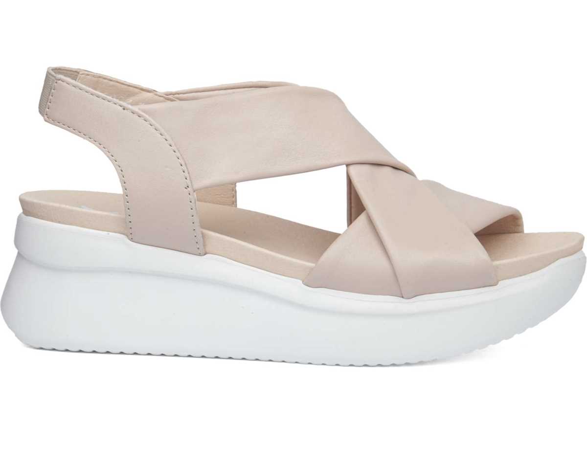 Callaghan 29904 Llana Platform Sandalet Kadın Pembe | YMG6766VZ